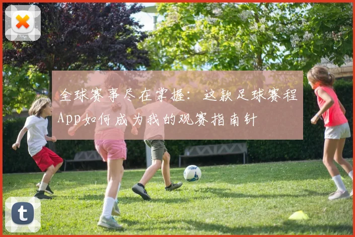 全球赛事尽在掌握：这款足球赛程App如何成为我的观赛指南针